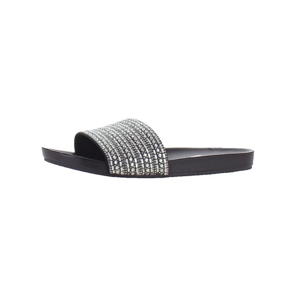 steve madden embellished slides