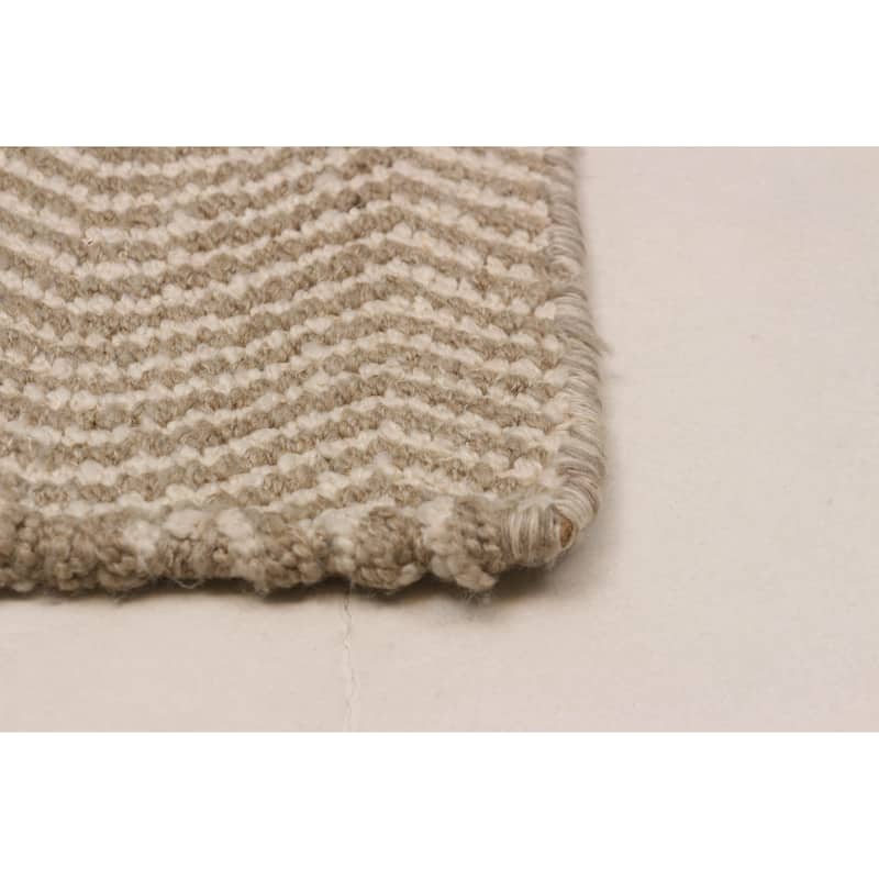 Nevada Taupe Kilim 5'2" x 7'9" - 5'2 x 7'9