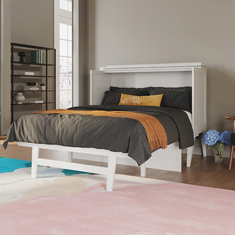 Northampton Full Murphy Bed Desk with Mattress