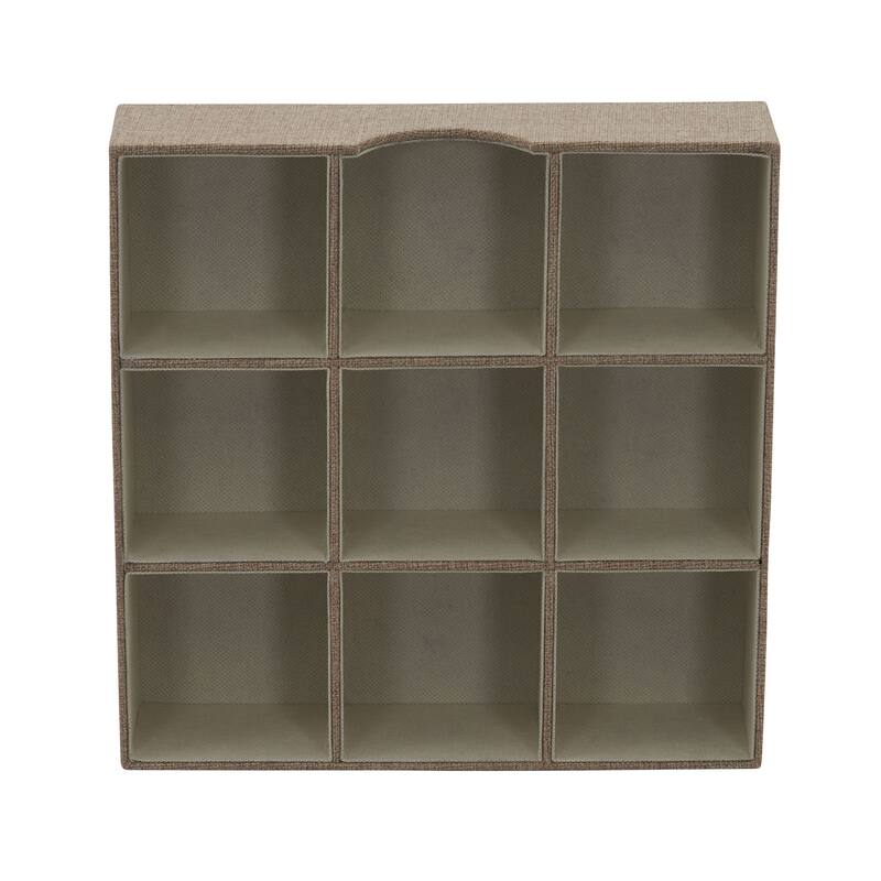 Household Essentials Drawer Organizer Tray with Fabric Cover - 12.0"L x 12.0"W x 3.0"H