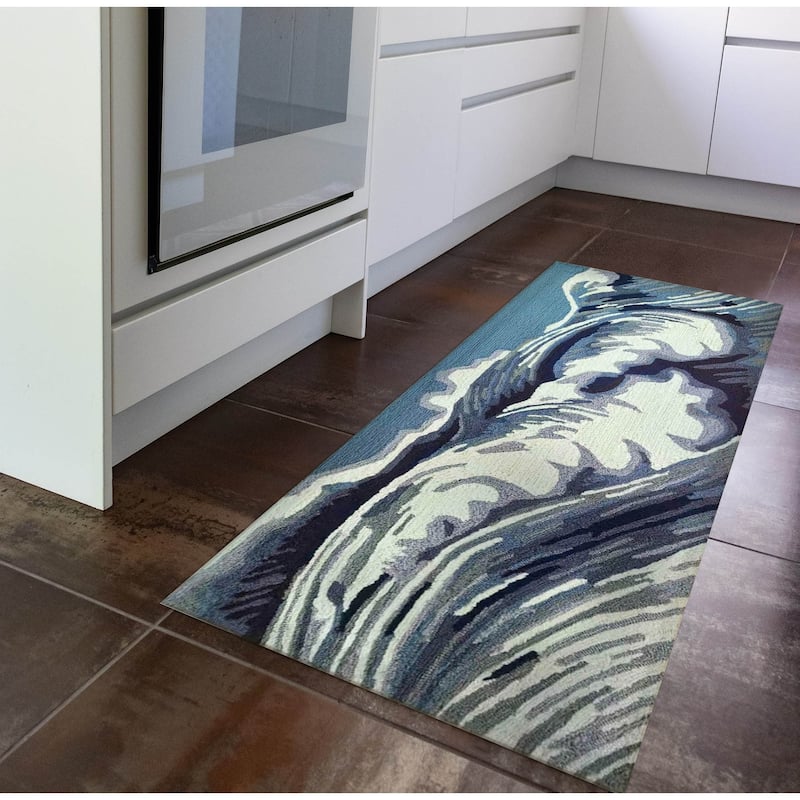 Liora Manne Capri Wave Indoor/Outdoor Area Rug