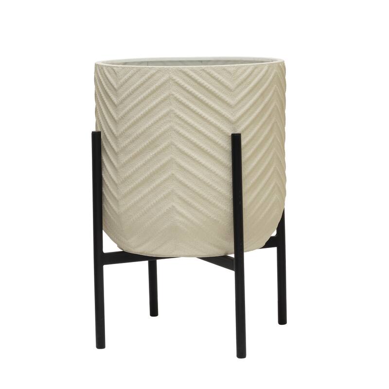 Metal Planter with Stand