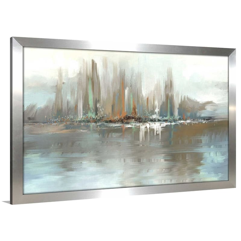 "Big City Lights" by Conrad Knutsen Print on Acrylic