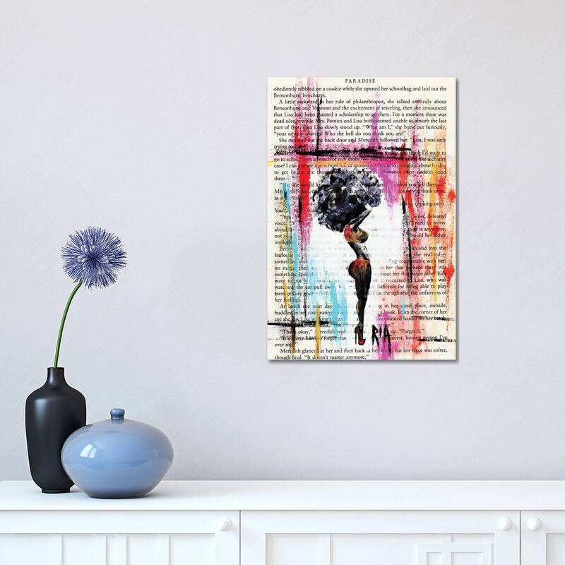 iCanvas 'I Know What You Like...But She Is Not Me' by Artist Ria Canvas Print - 18x12x1.5