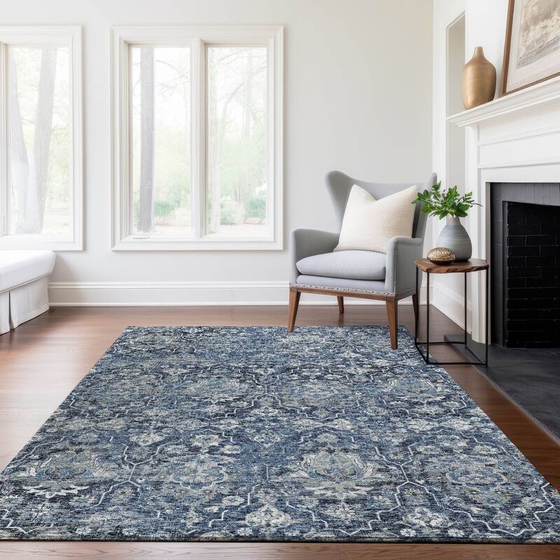 Premium Washable Super Soft Traditional Kashan Mayfield Rug
