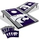 preview thumbnail 1 of 5, Kansas State Wildcats NCAA Compact 2x3 Tailgate Cornhole Board Set Include Carrying Case