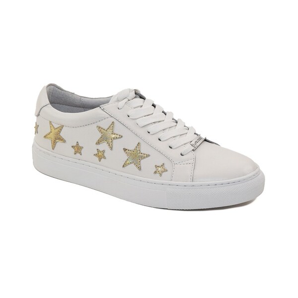 j slides gold sneakers