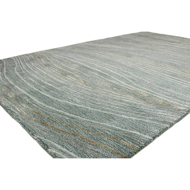 Bashian Makai Grey Contemporary Area Rug
