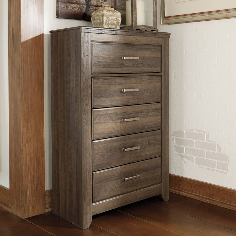 Signature Design by Ashley Juararo Brown Media Chest