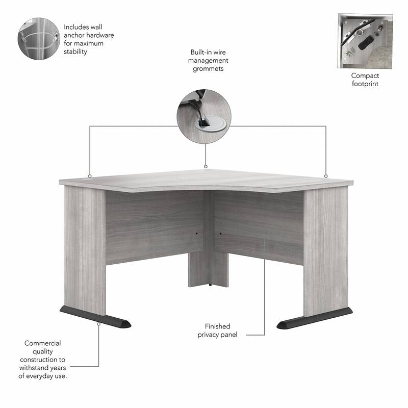 Studio A 48W Corner Computer Desk by Bush Business Furniture