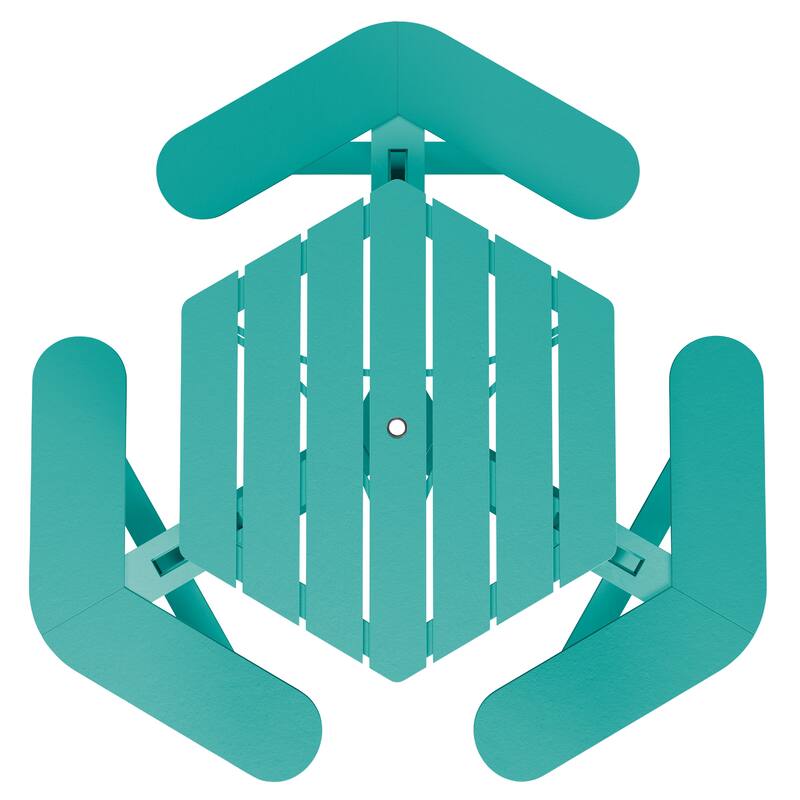 Shoreline Hexagon Picnic Table