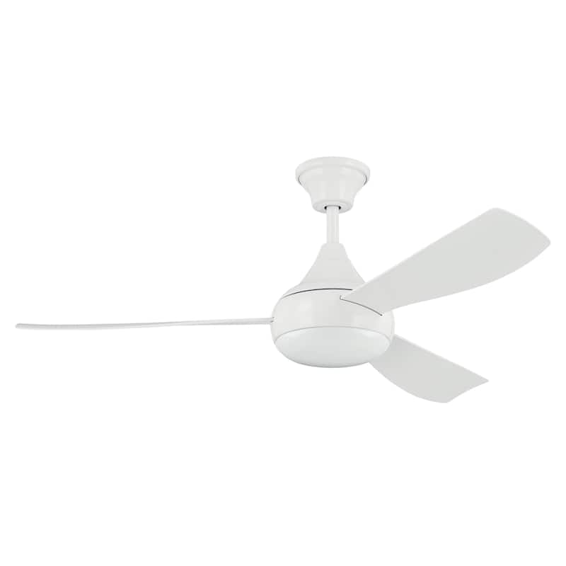 Kichler Lighting Ample 54 in. Integrated LED Indoor/Outdoor Dual Mount Ceiling Fan