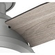 preview thumbnail 9 of 26, Hunter 44" Dempsey Flush Mount Ceiling Fan with LED Light, Handheld Remote - Modern, Contemporary, Transitional, Industrial