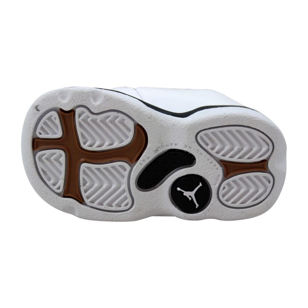 Shop Nike Air Jordan 6 Rings White Black Metallic Gold 942780 100 Toddler Overstock 28728443