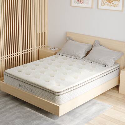 Kescas 8 Inch Memory Foam Hybrid Mattress