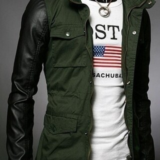 Shop Fashion Hot Stylish Men S Stand Out Casual Jackets Men Coats