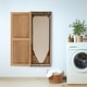 preview thumbnail 16 of 15, Household Essentials Wall Ironing Board Cabinet with Pad and Cover - 48.8"L x 18.7"W x 5.5"H