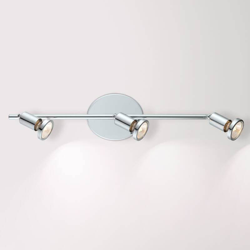Eglo Buzz 2 3-Light Chrome Track Light