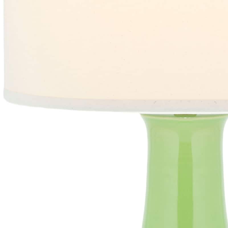 SAFAVIEH Lighting Dionne 28-inch Orange Table Lamp - 15" W x 15" D x 27.5" H - 15Wx15Dx28H