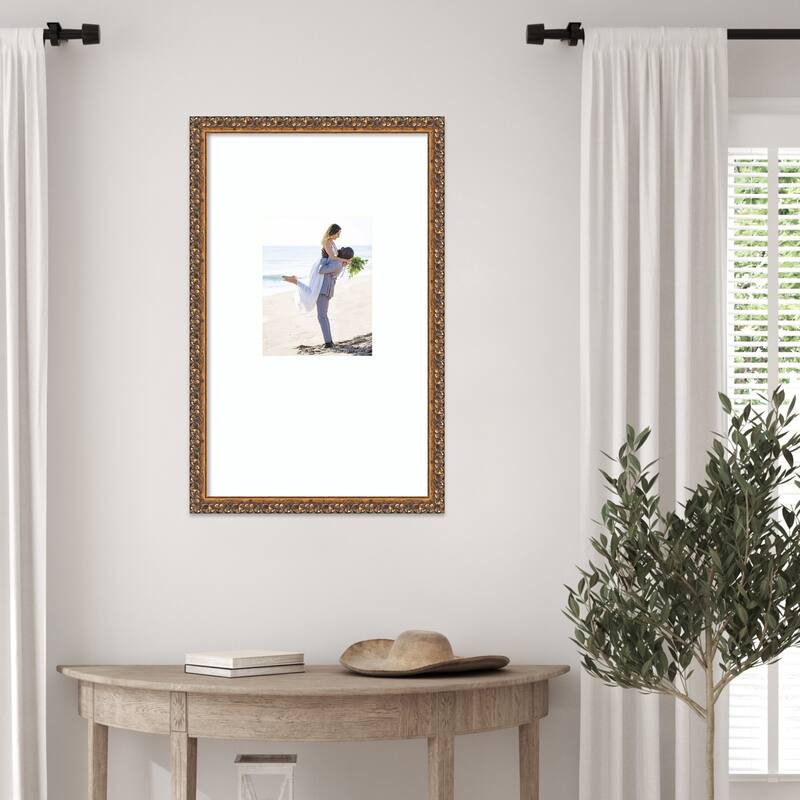 Antique Bronze Framed Picture Frame, Photo Frame