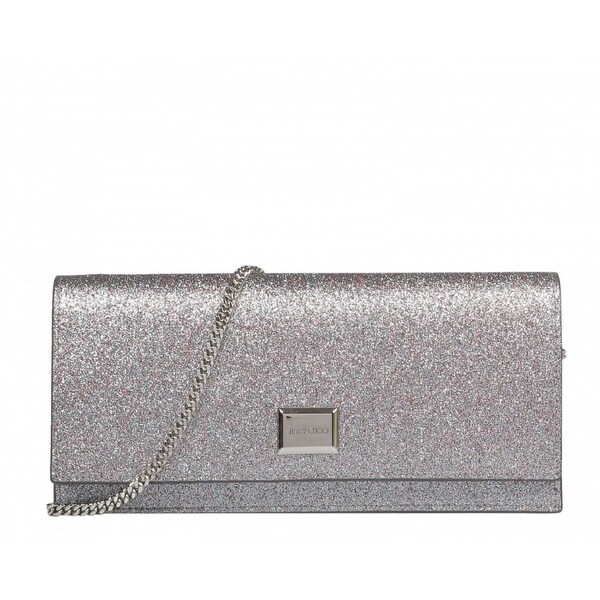 jimmy choo white clutch