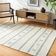 preview thumbnail 1 of 4, Alexzander Moroccan Area Rug Cream/Black - 2' x 3'