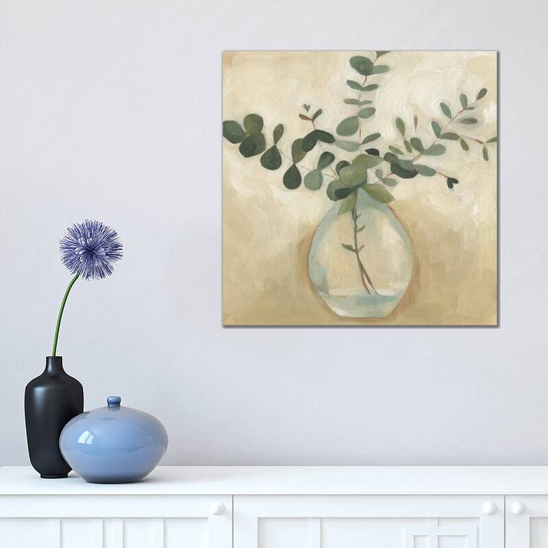 iCanvas "Greenery Still Life III" by Emma Scarvey Canvas Print - 18x18x1.5