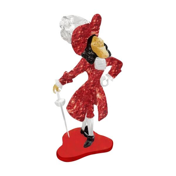 slide 2 of 7, 3D Crystal Puzzle - Disney Captain Hook - 39 Pcs - N/A