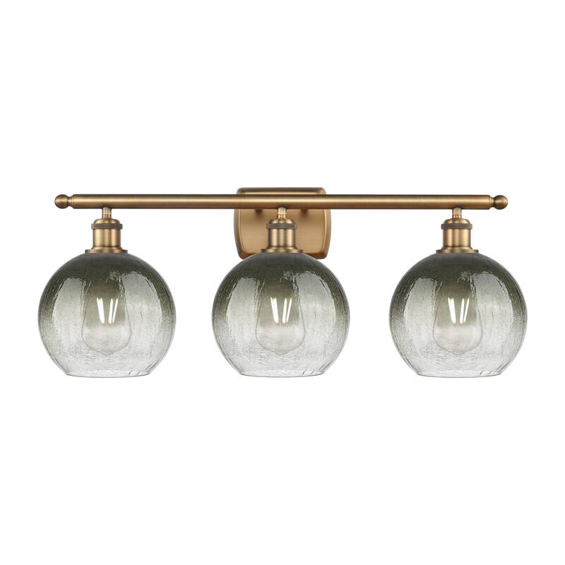 Innovations Lighting Endless Possibilities Ballston - Brookhaven Globe - 3 Light 28" Bath Vanity Light