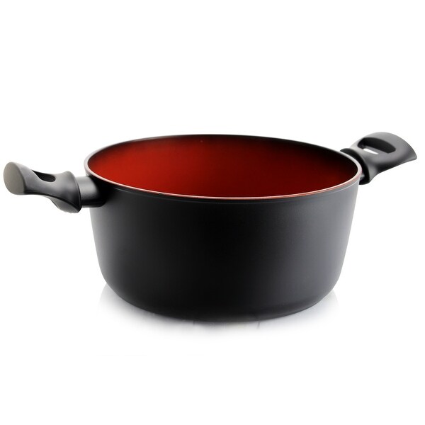 Tosca Terra-Cotta 4.75 Quart Aluminum Nonstick Dutch Oven. Opens flyout.