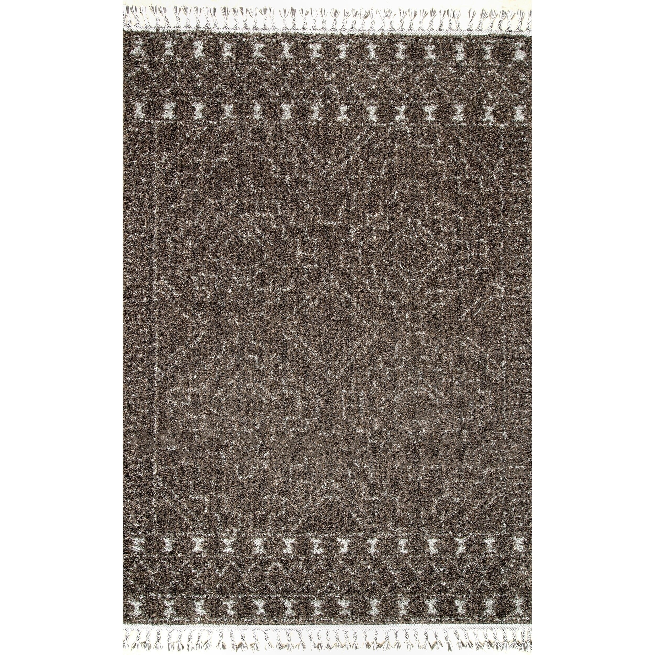 Nuloom Soft And Plush Geometric Moroccan Tel Area Rug Plush Geometric Moroccan Tel