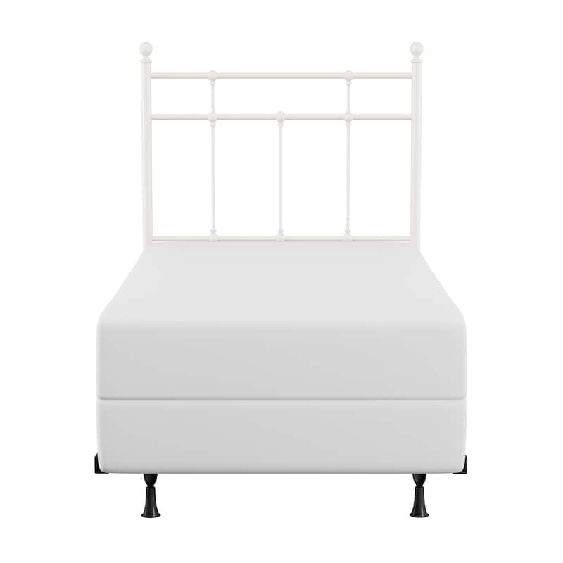 Providence Traditional Metal Headboard with Rails Bed Frame