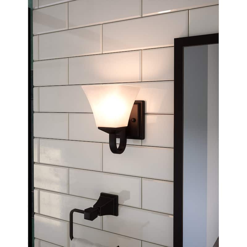 Design House Torino 8" Tall Bathroom Sconce