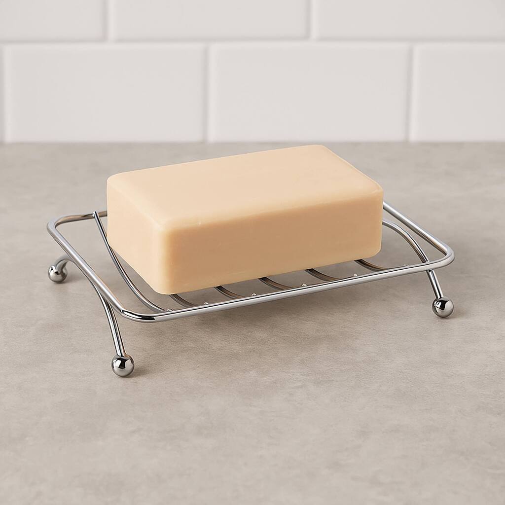 Metal Wire Soap Dish Holder Self-Draining