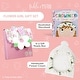 preview thumbnail 2 of 6, Flower Girl Gift Set, Flower Girl Proposal, Book with Floral Crown Headband Headpiece in Adorable Gift Box
