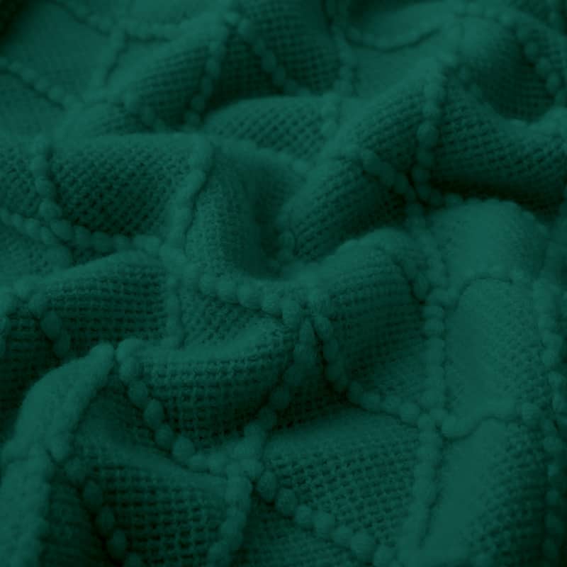 Lightweight 50"x60" Diamond Knit Throw Blanket Couch Cover