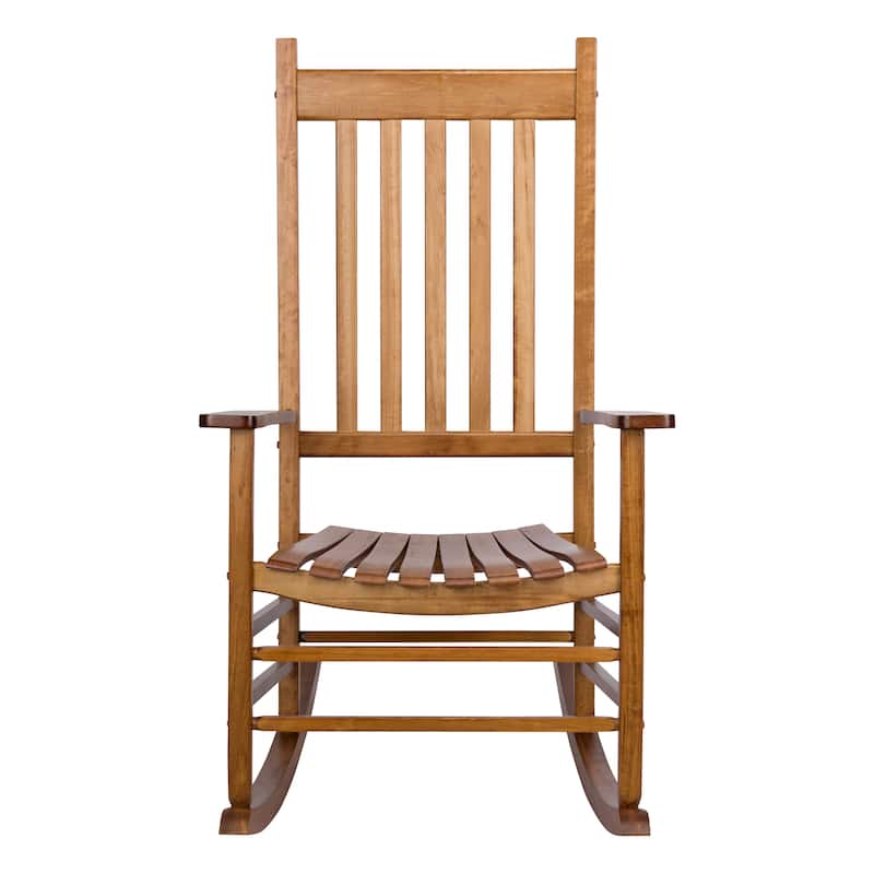 Porch & Den Steeplechase Genuine Hardwood Rocking Chair