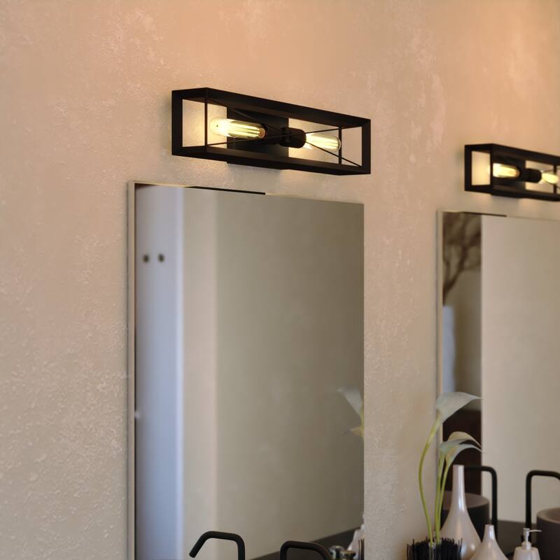 Vaxcel Lighting W0538 Milton 2 Light 5" Tall Wall Sconce