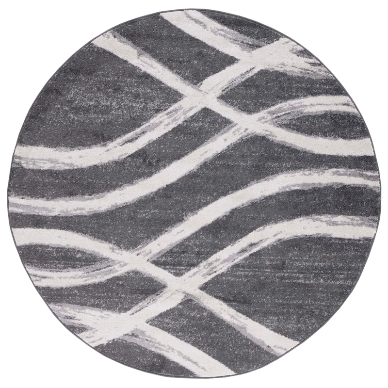SAFAVIEH Adirondack Lelia Modern Abstract Distressed Rug