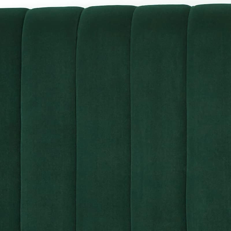 Lifestorey Teagan Queen Channel Upholstered Headboard