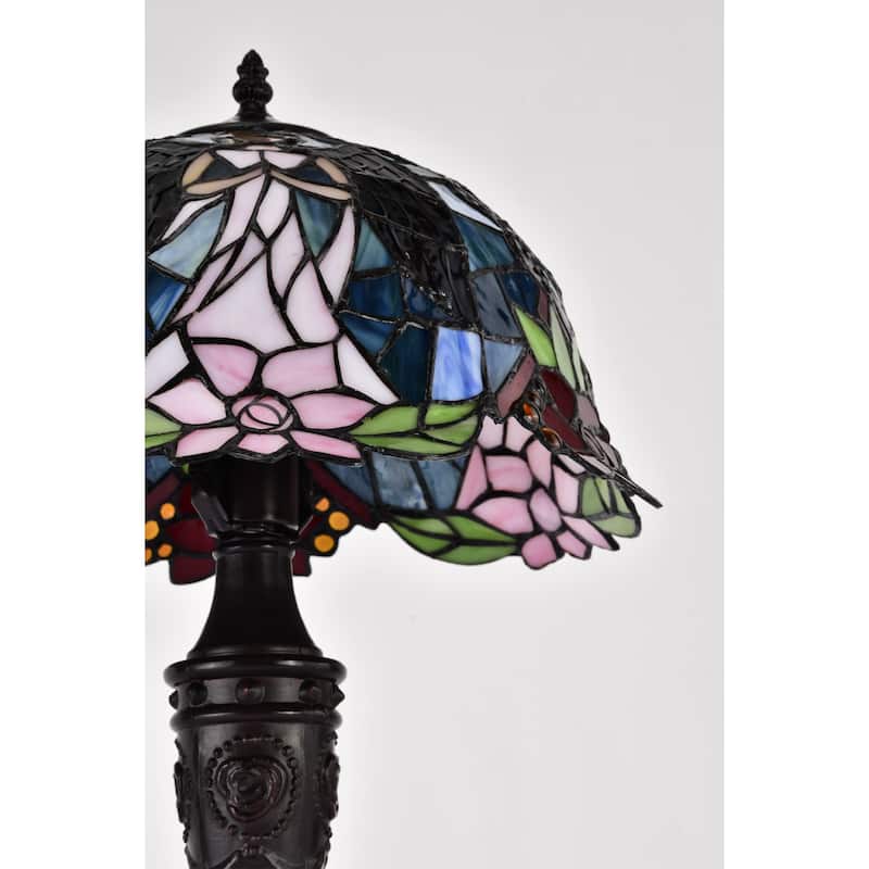Tiffany-style Angel Table Lamp
