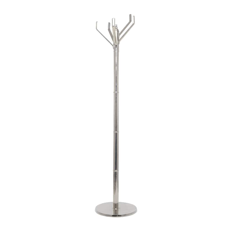 Aluminum Metal Coat Rack - Gold, Silver or Black - Roche River Decor