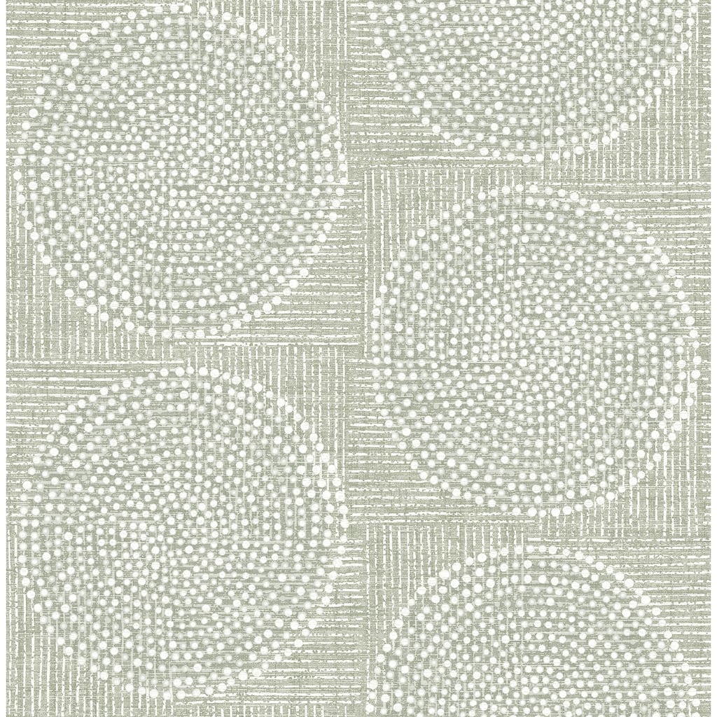 A-Street Prints Salma Sage Medallion Wallpaper