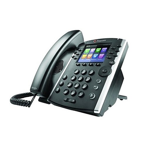 Polycom 400 Series Vvx 411 Gigabit Poe 12-Line Ip Phone
