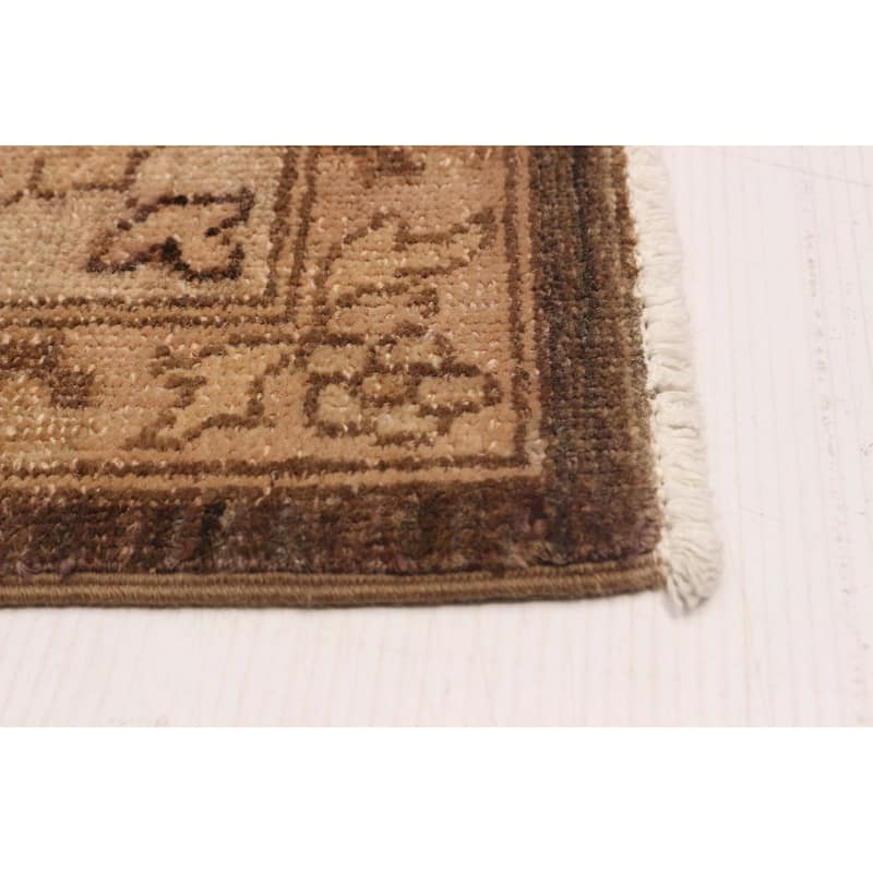 ECARPETGALLERY Hand-knotted Chobi Finest Brown Wool Rug - 8'1 x 9'10