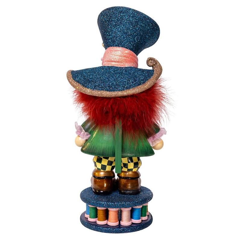 Kurt Adler 13-Inch Hollywood Nutcrackers Mad Hatter Nutcracker