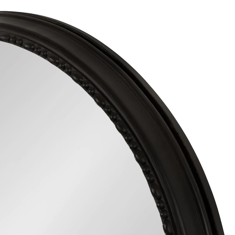 Kate and Laurel Astele Round Framed Mirror - 24" Diameter - 24" Diameter