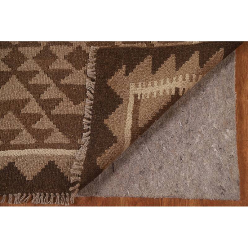 Reversible Kilim Oriental Area Rug Flat-weave Living Room Wool Carpet - 5'2" x 6'7"