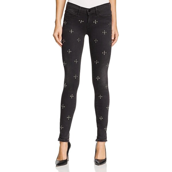 frame studded jeans