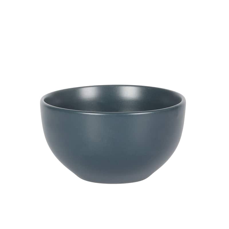 Gibson Home Queenslane 16-Piece Double Bowl Stoneware Dinnerware Set